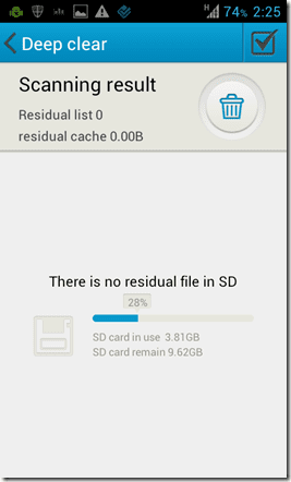 1 Click Cleaner For Android 4