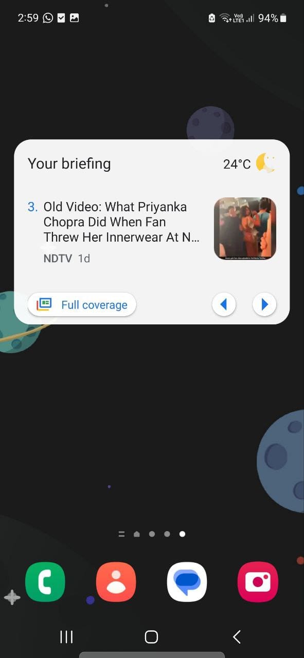 Google News Widget 2
