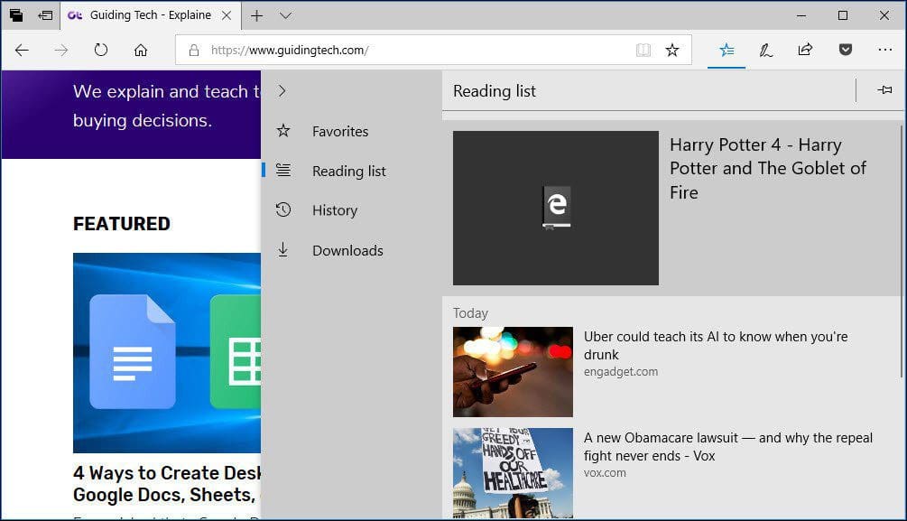 15 Amazing New Features Of Microsoft Edge 3