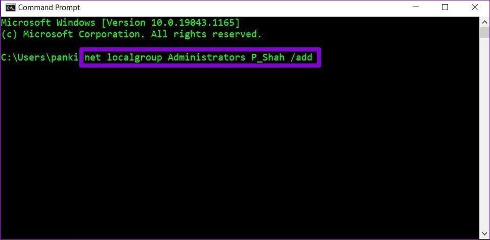 Command Prompt