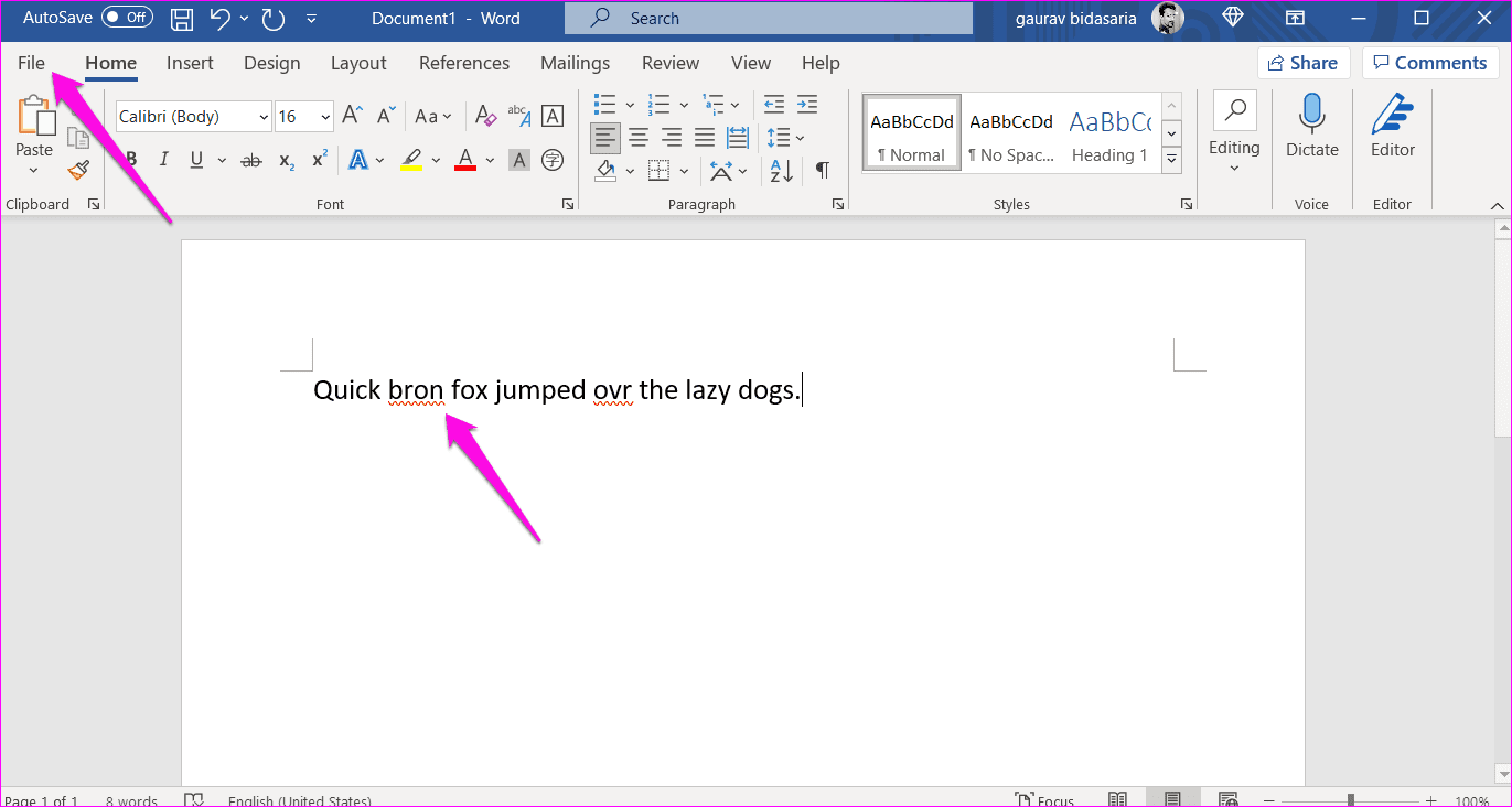 Fixes for Spell Check Is Not Working in Microsoft Word 1