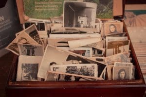 A box full of images and photos of random things.
