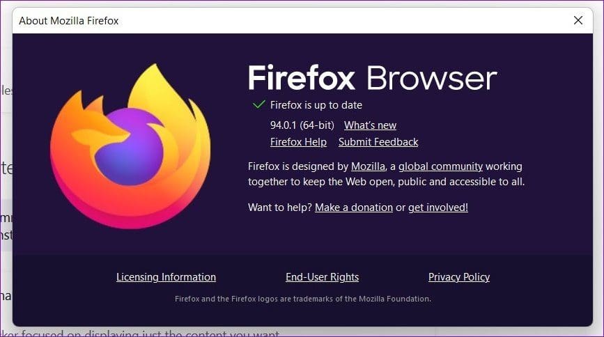 Update Firefox