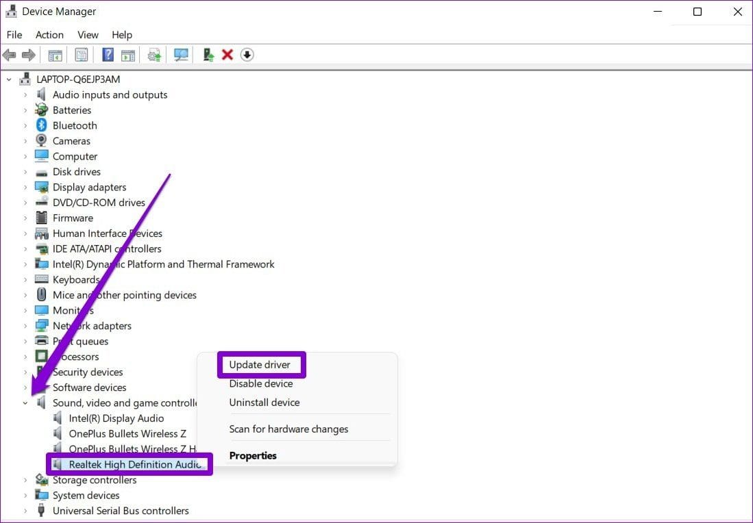 Update Sound Drivers