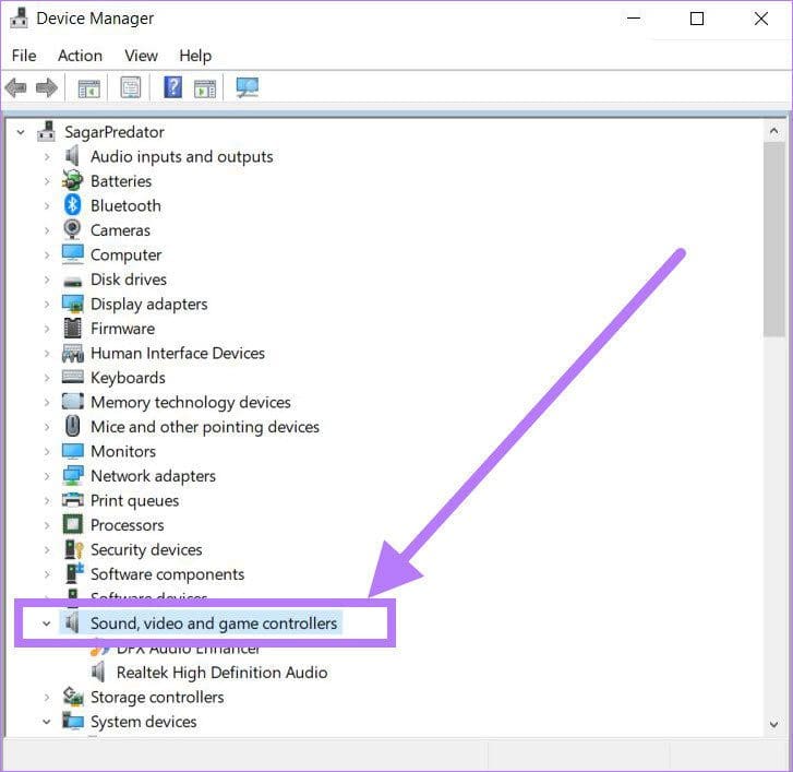 Device manager