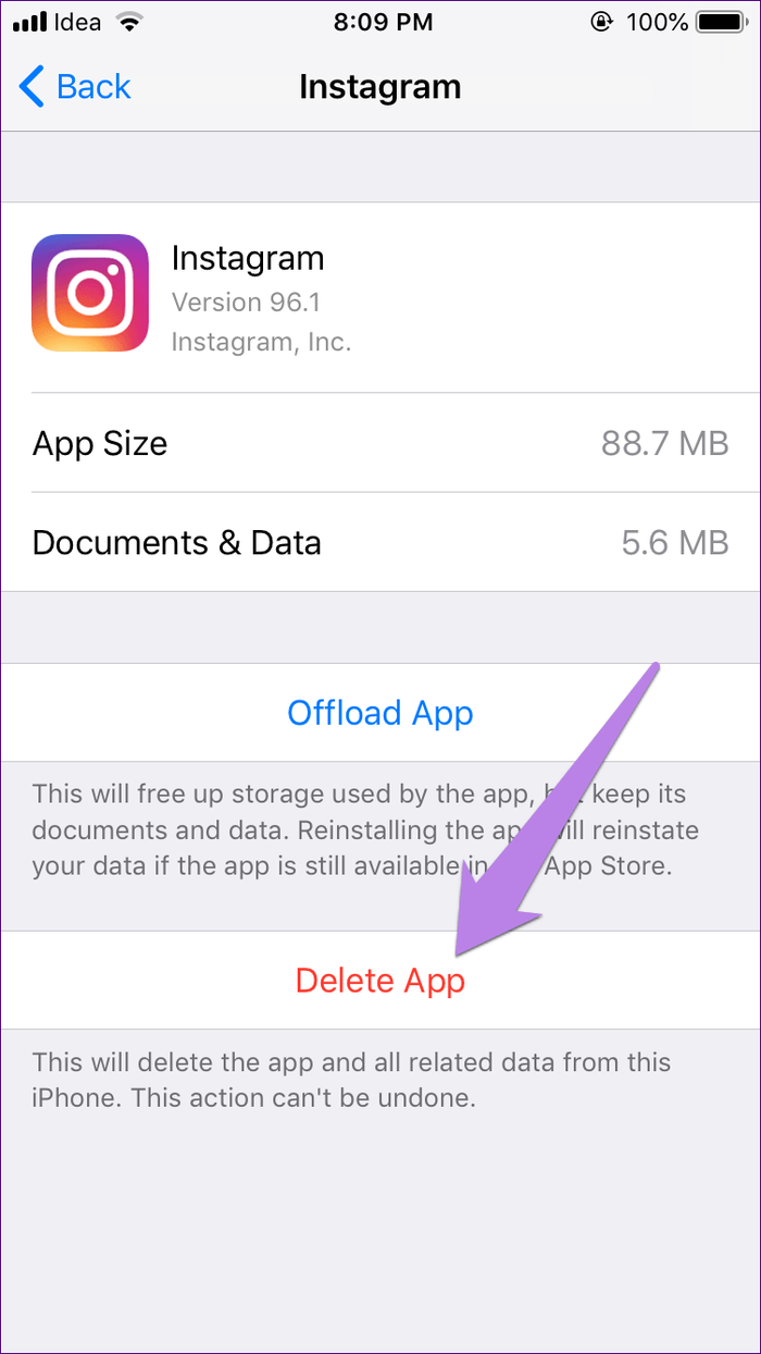Instagram story highlights not loading issue 6