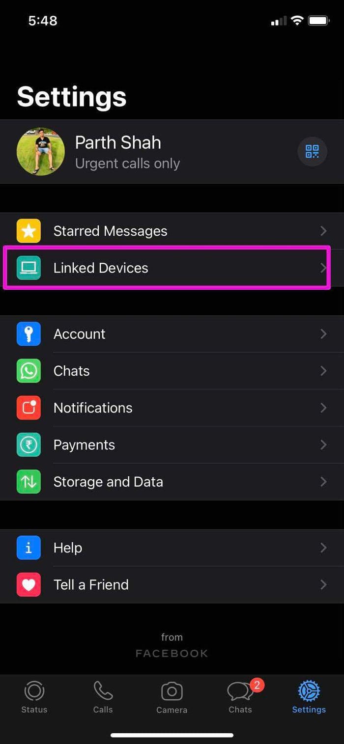 Open linked devices