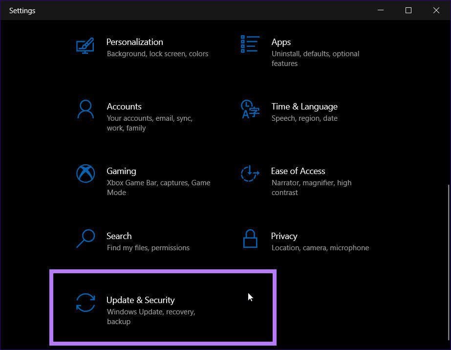 Update and security