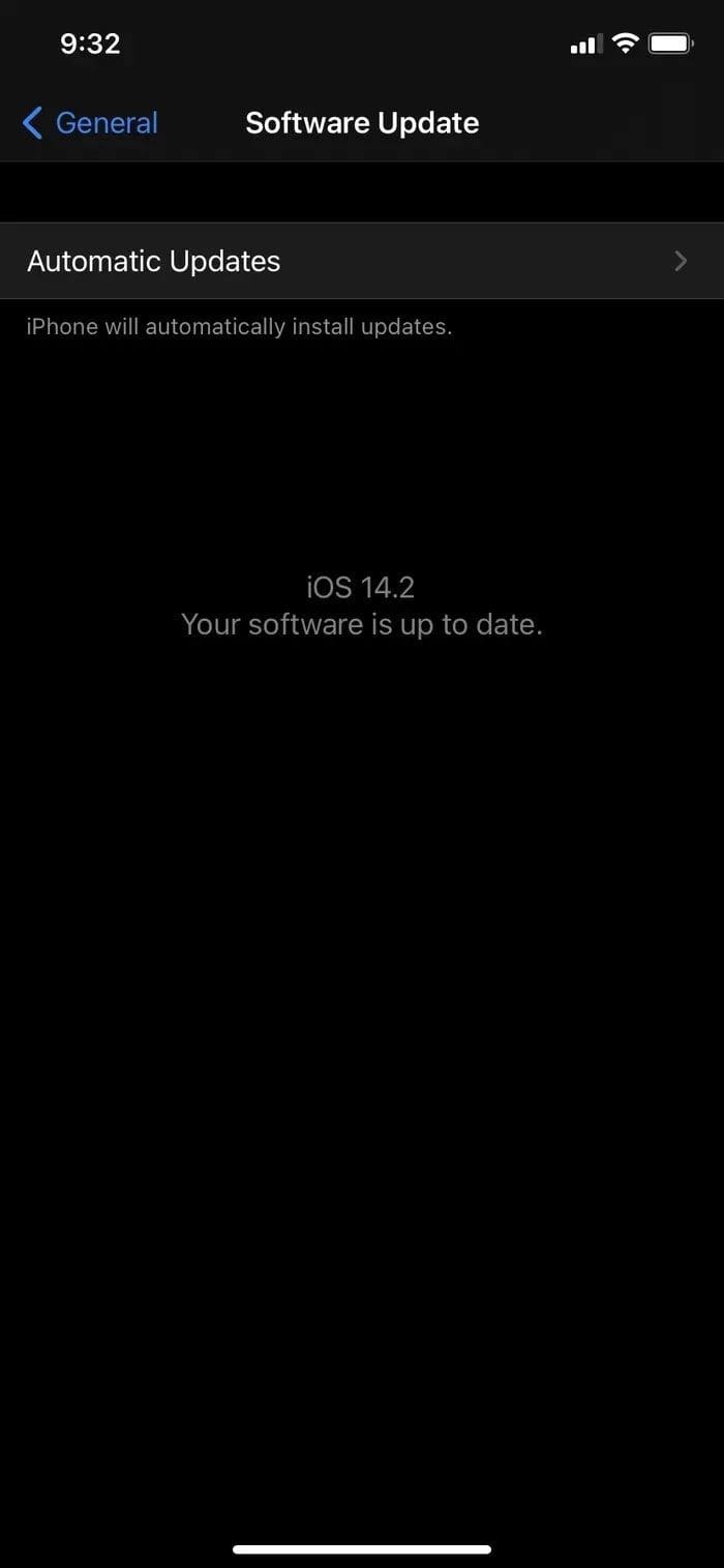 Update iphone