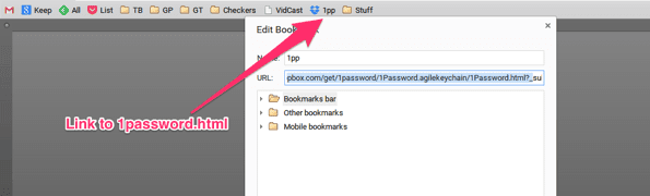 1Passwordanywhere Bookmark