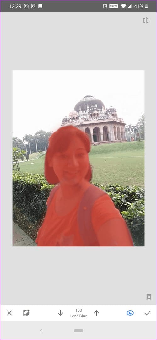 2 Blur Backgrounds Using Snapseed 19
