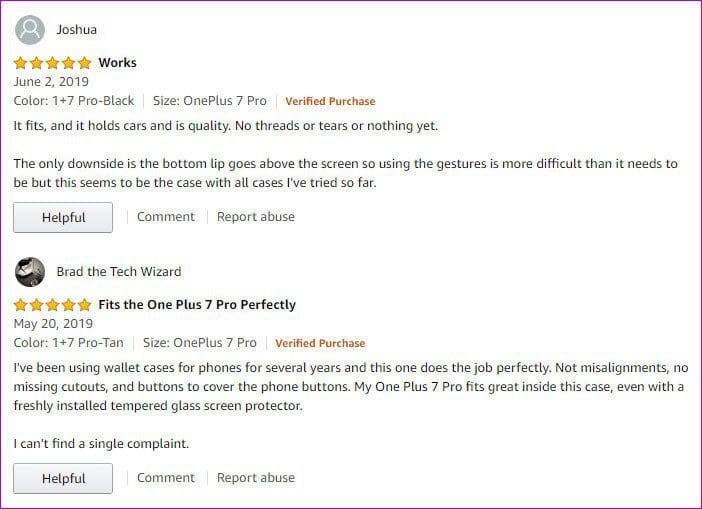 2 Redluckstar Best One Plus 7 Pro Canvas Case Rev
