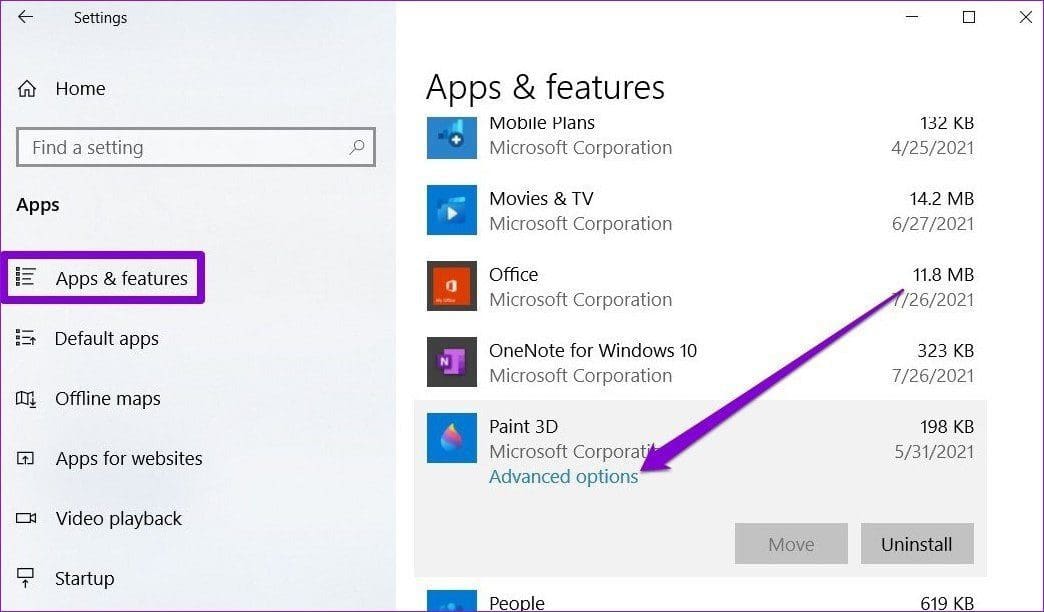Apps Features