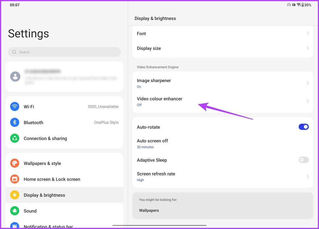 3. Enhance the Display Quality Image 3