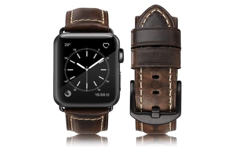 4. HUAFIY Leather Band