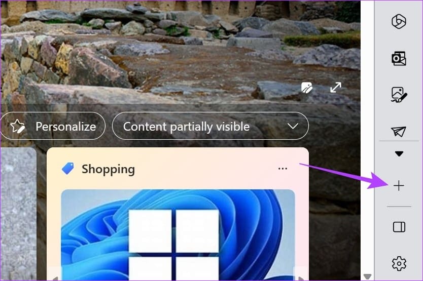 Click on Customize sidebar
