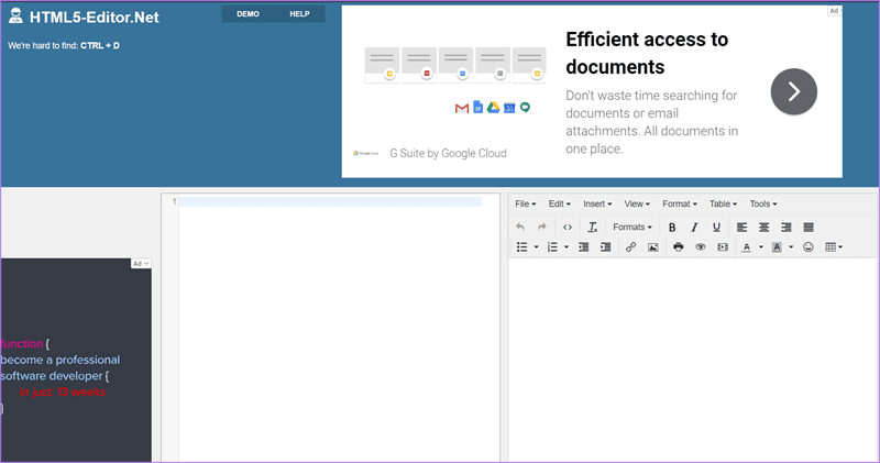 6 Editor Html 5 Editor