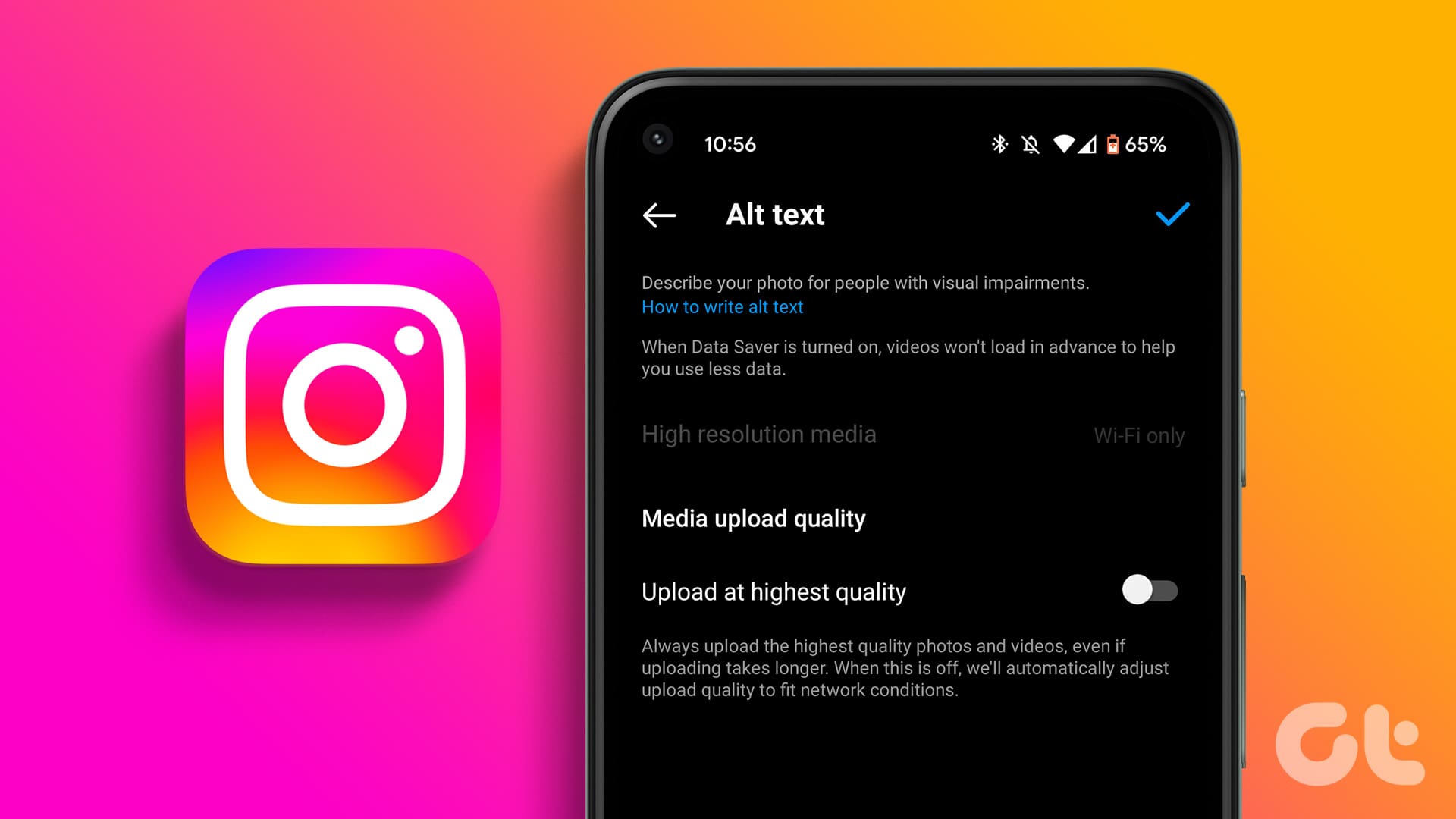 how to use ALT Texts on Instagram