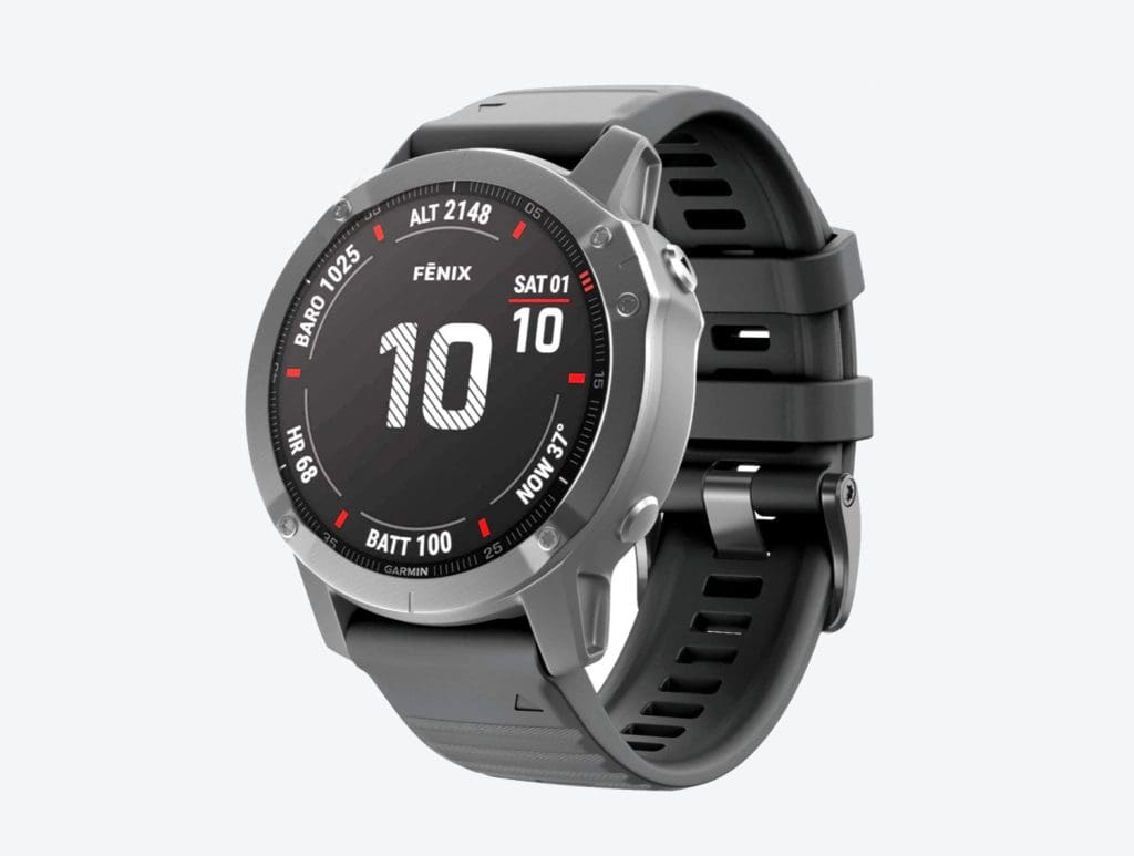 ANCOOL Soft Silicone Watch band for Fenix 6X Pro