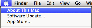 About This Mac