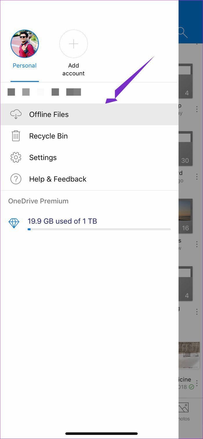 Access Offline Folders