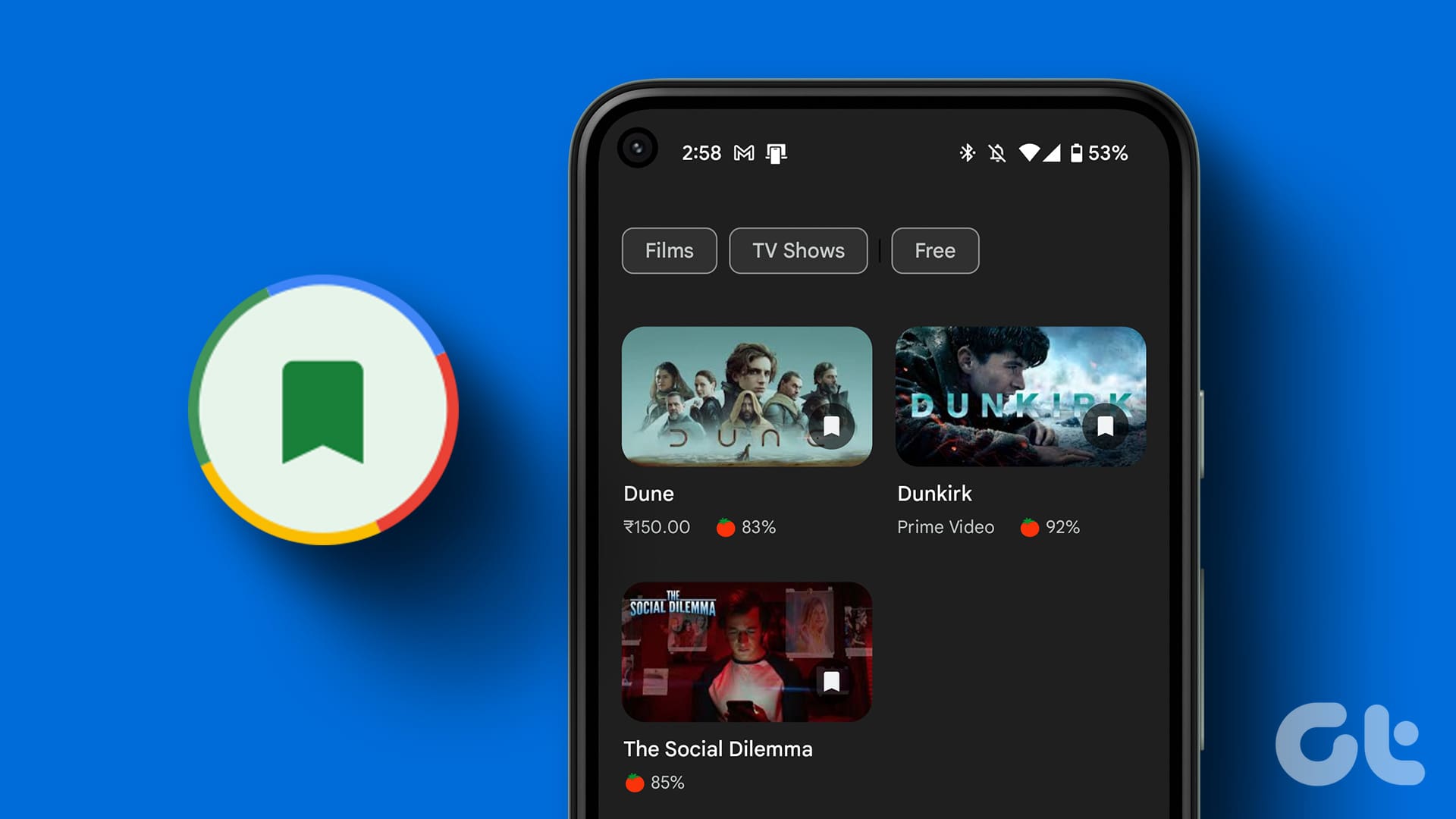 Add Movies and Shows to Google Watchlist