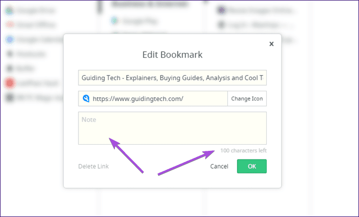 Add Notes To Bookmarks In Chrome Browser 18