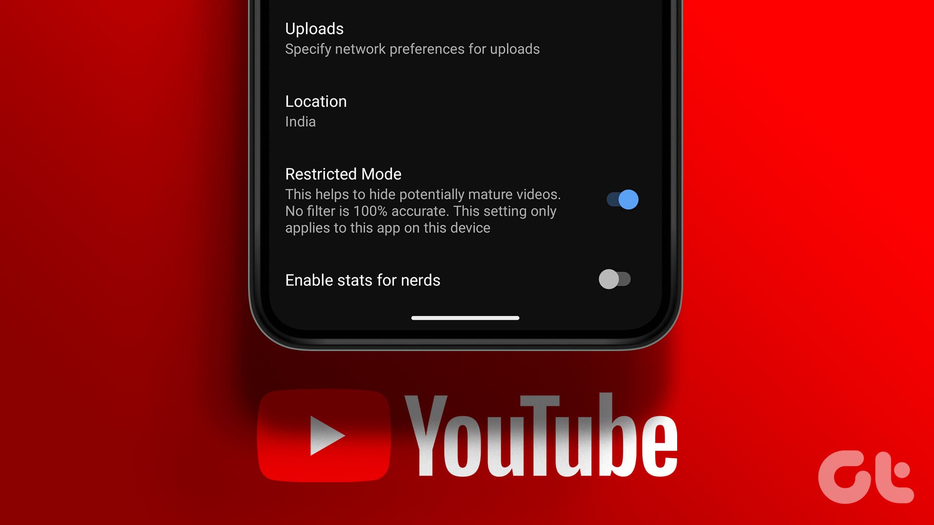 Parental Controls on YouTube