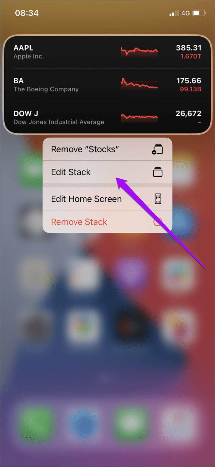 Add Remove Smart Stack Iphone 9