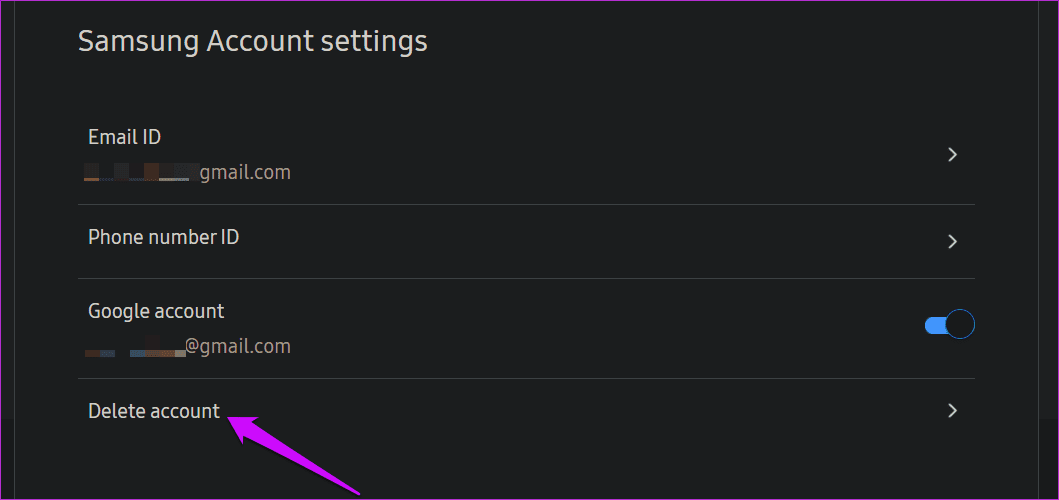 Add Remove and Delete Samsung Account From Android Phones 15