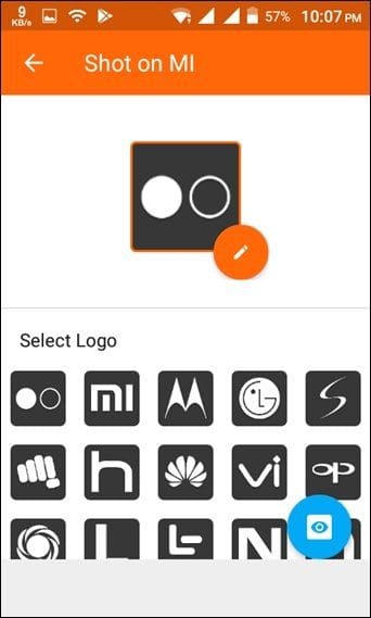 Add Shot On Watermark Android 10