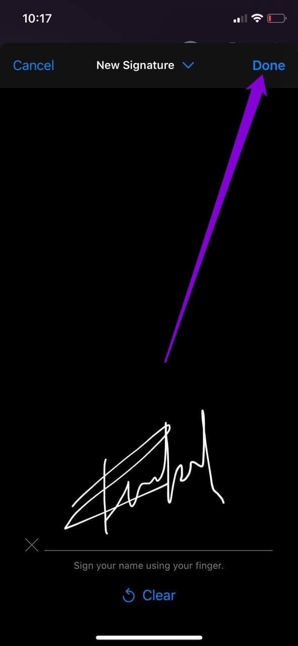 Add Signature