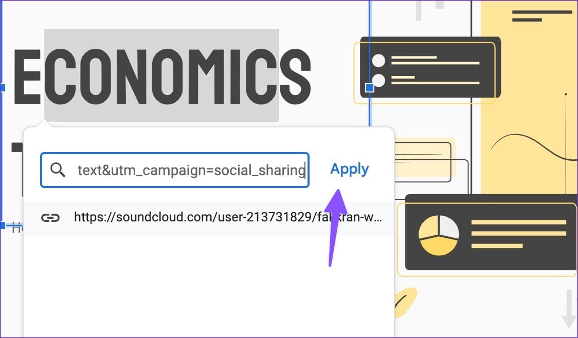 Add SoundCloud song to Google Slides