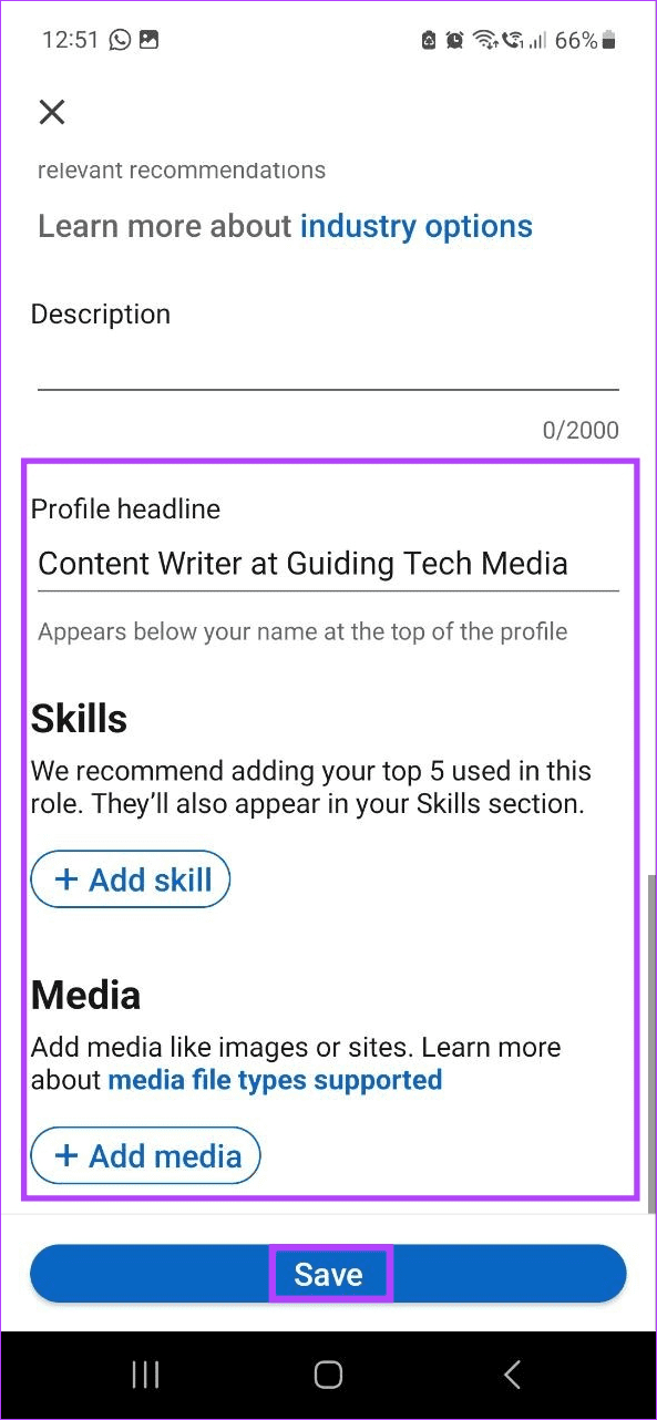 Post a job promotion on LinkedIn
