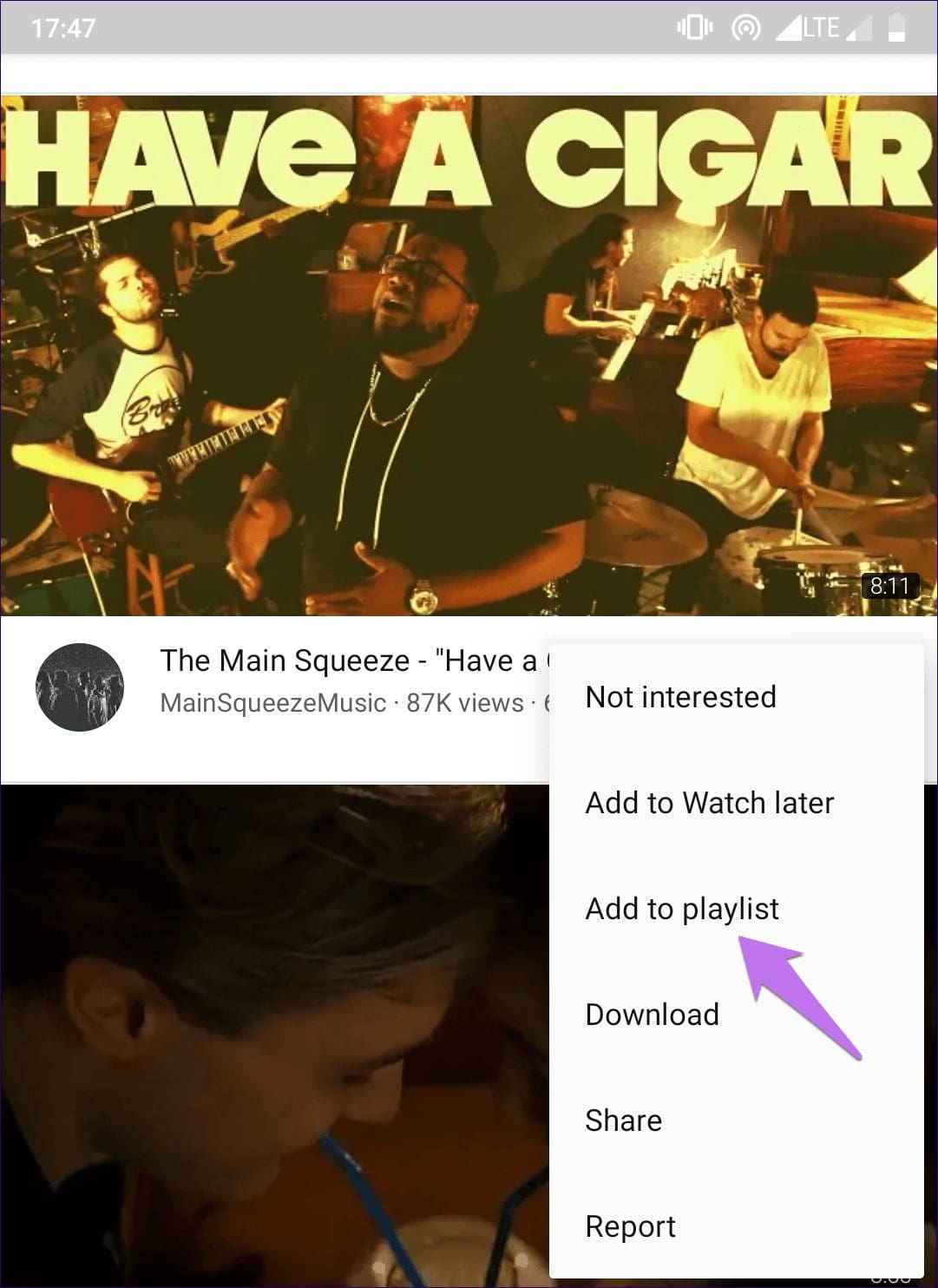 Add Playlist You Tube Android