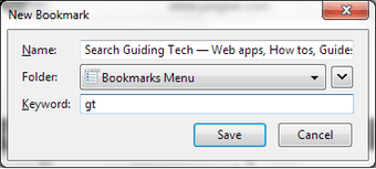 Adding Keyword