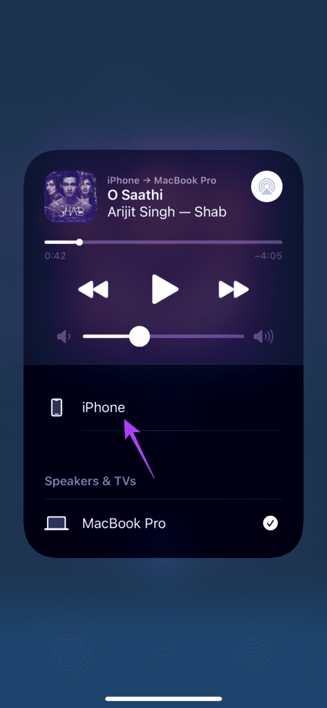 iPhone media 