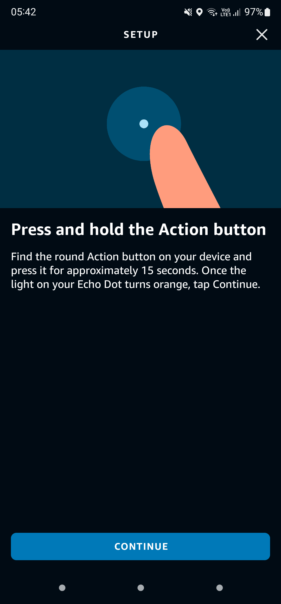 echo offline error