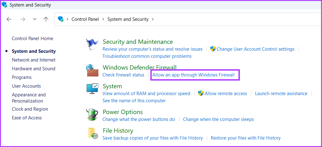 system and security
