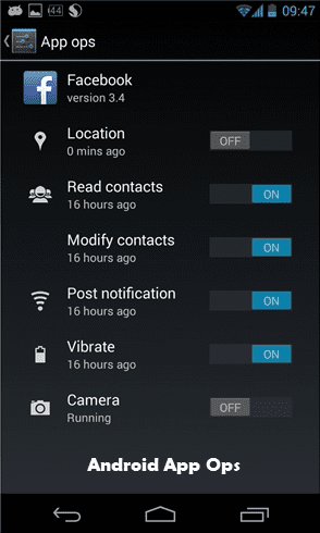 Android App Ops 1
