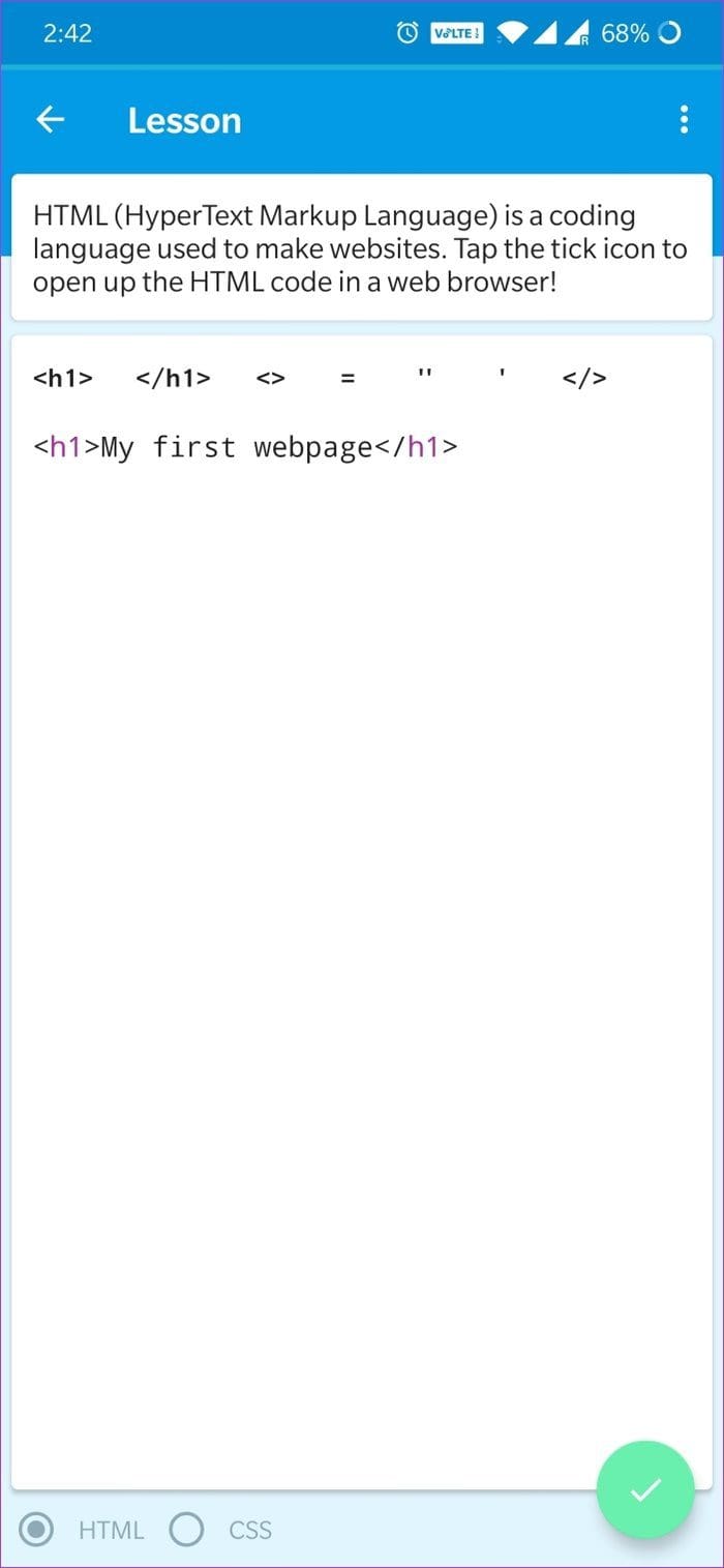 Android Apps To Learn Coding 001