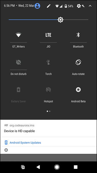 Android O 7