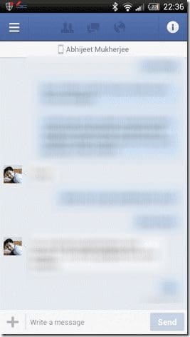 Android Facebook Notification 2