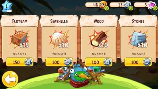 Angry Birds Epic Items