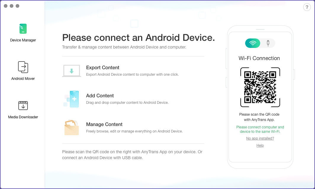 Any Trans Android File Transfer Alternative