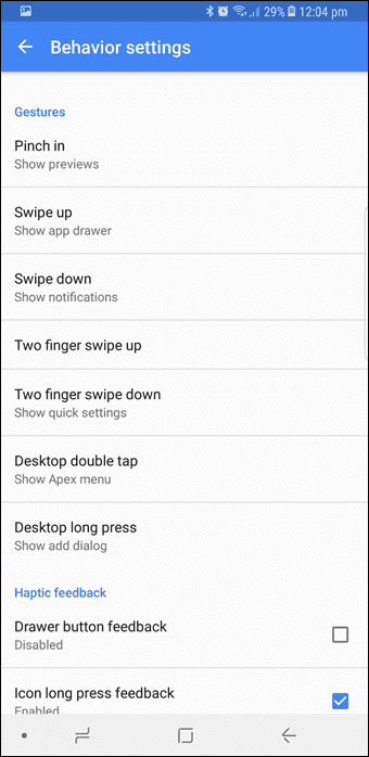 Apex Launcher Vs Nova Launcher 17