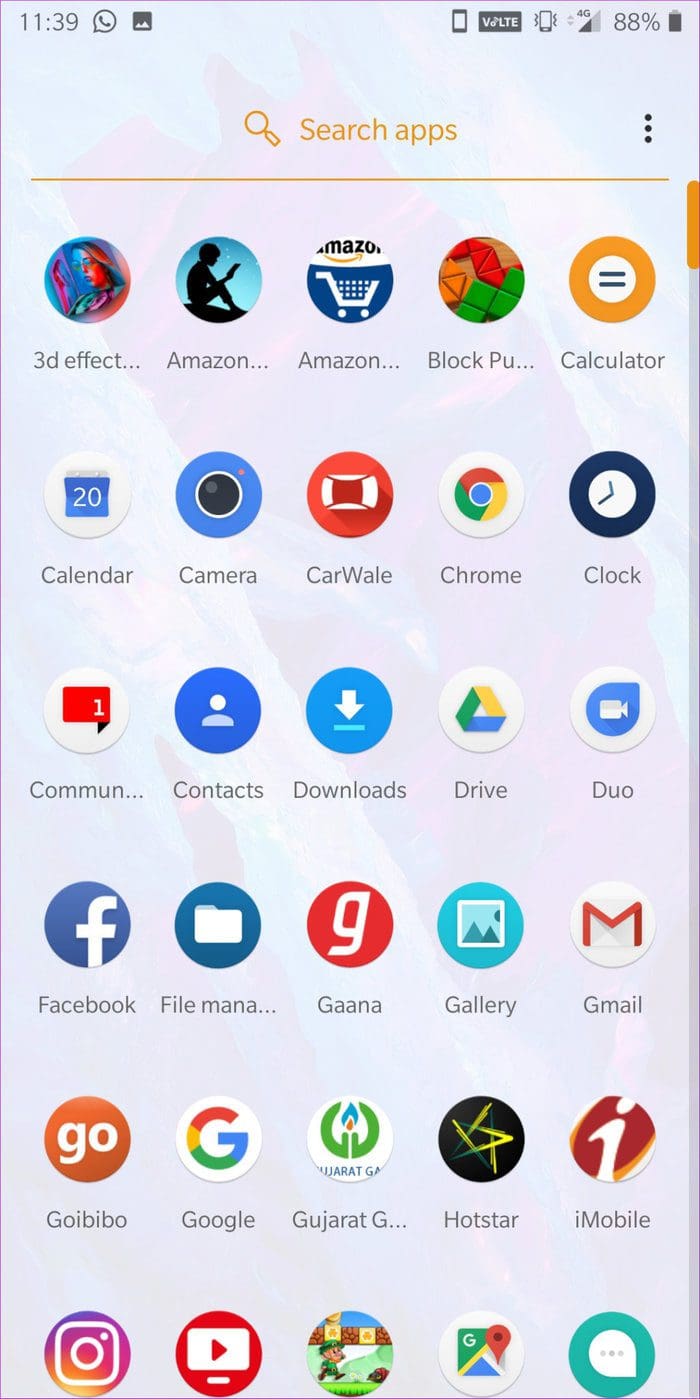 App Drawer