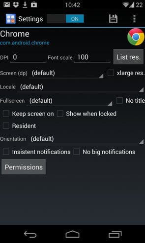 App Settings 2