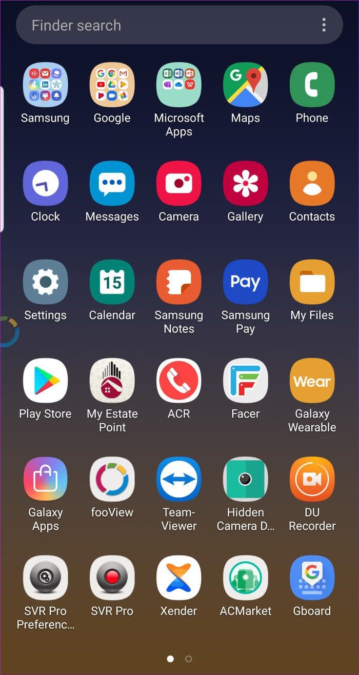App Drawer Draw