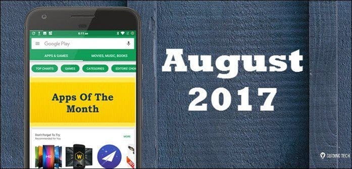 App Of The Month August